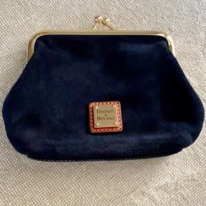 Dooney & Bourke Suede Large Framed Purse